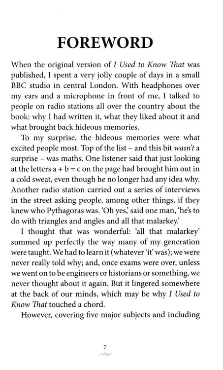 Дополнительное изображение книги «I Used to Know that: English»