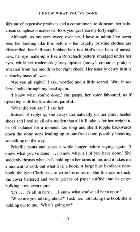 Дополнительное изображение книги «I Know What You've Done»
