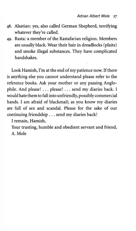 Дополнительное изображение книги «3. Adrian Mole. The True Confessions Of Adrian Albert Mole»