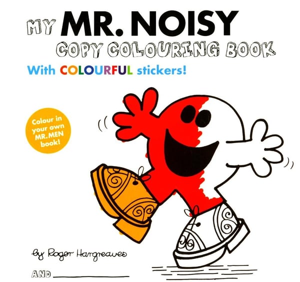 Дополнительное изображение книги «My Mr Noisy (Colouring Book With Colourful Stickers)»