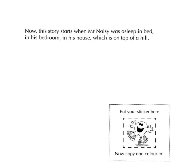 Дополнительное изображение книги «My Mr Noisy (Colouring Book With Colourful Stickers)»