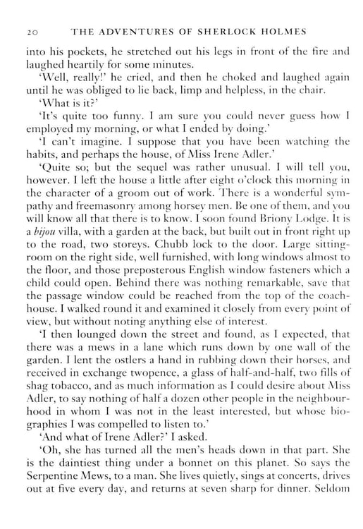 Дополнительное изображение книги «The Adventures of Sherlock Holmes»
