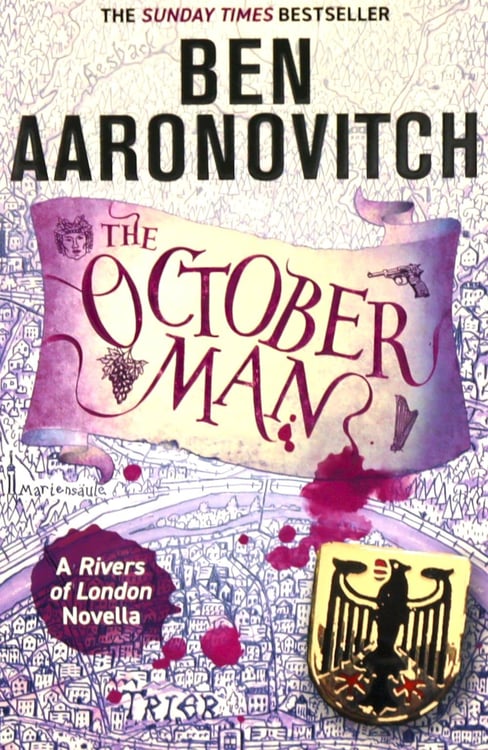 Обложка книги «The October Man» — Ааронович Бен, ISBN 9781473224322
