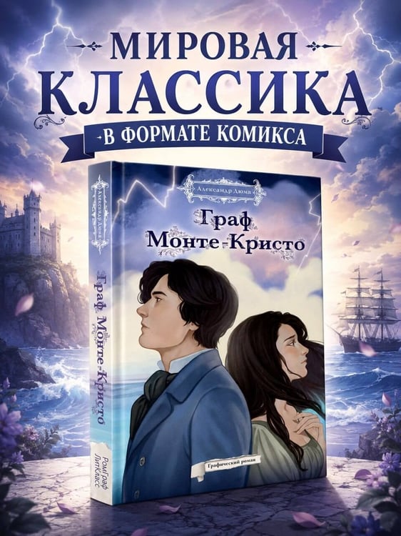 Дополнительное изображение книги «Граф Монте-Кристо. Графический роман»