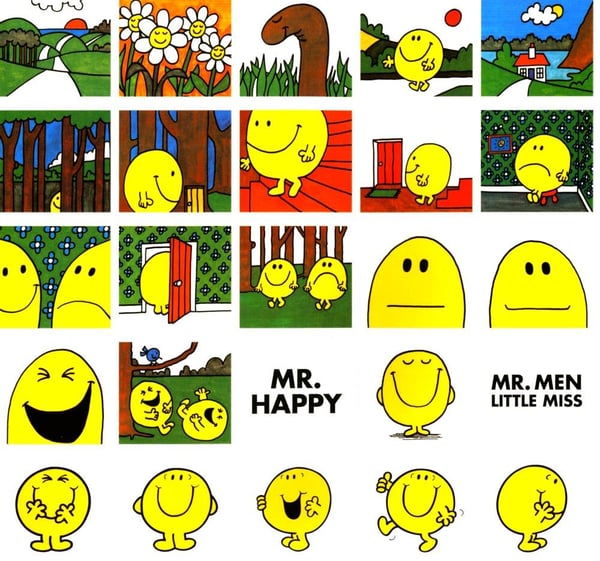 Дополнительное изображение книги «My Mr Happy (Colouring Book With Colourful Stickers)»