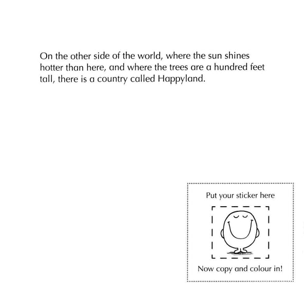 Дополнительное изображение книги «My Mr Happy (Colouring Book With Colourful Stickers)»