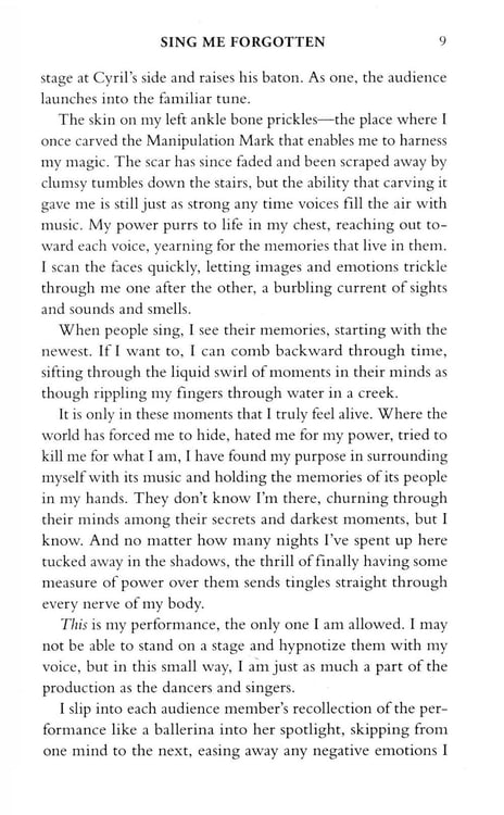 Дополнительное изображение книги «Sing Me Forgotten»