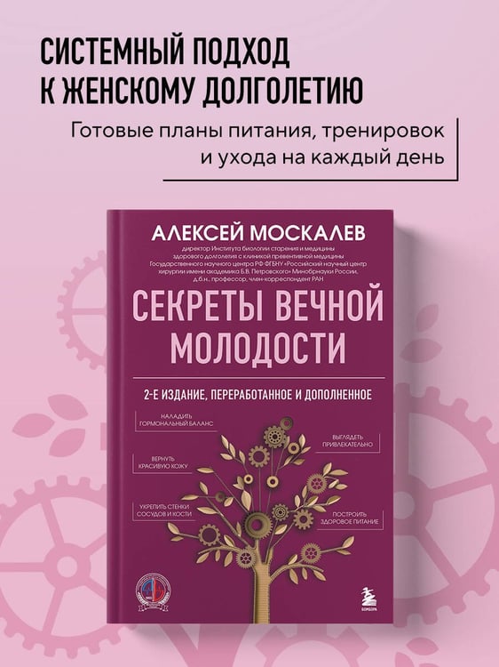 Дополнительное изображение книги «Секреты вечной молодости. 2-е издание»