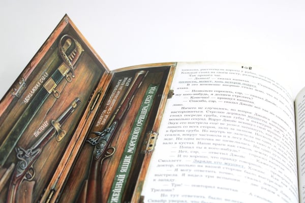 Дополнительное изображение книги «Остров сокровищ (+вкладыш, карта, памятка)»