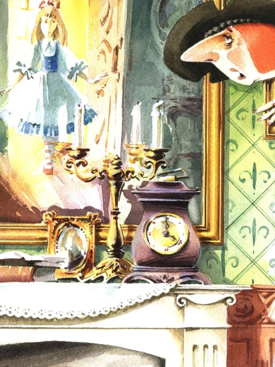 Дополнительное изображение книги «Алиса в Зазеркалье»