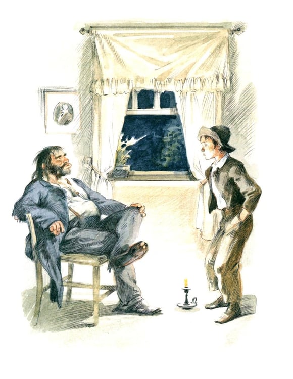 Дополнительное изображение книги «Приключения Гекльберри Финна»
