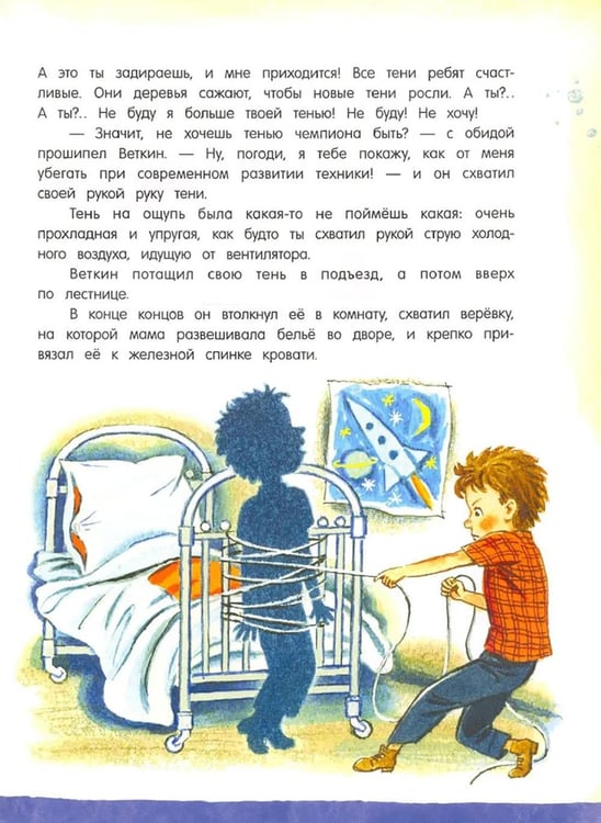 Дополнительное изображение книги «Удивительные приключения мальчика без тени и тени без мальчика»