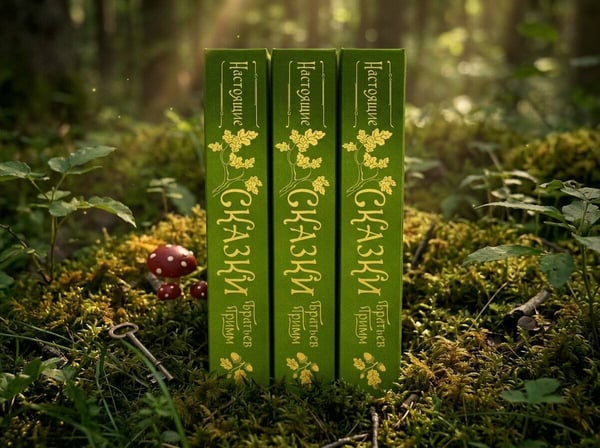 Дополнительное изображение книги «Настоящие сказки братьев Гримм (шелковая коллекция)»