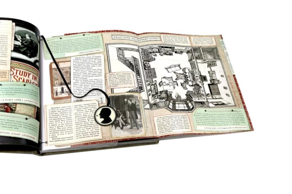 Дополнительное изображение книги «Приключения Шерлока Холмса. (объемные картинки, клапанны внутри, тканев.)»