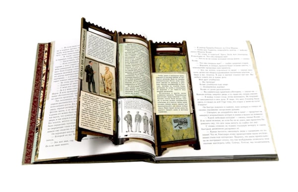 Дополнительное изображение книги «Приключения Шерлока Холмса. (объемные картинки, клапанны внутри, тканев.)»