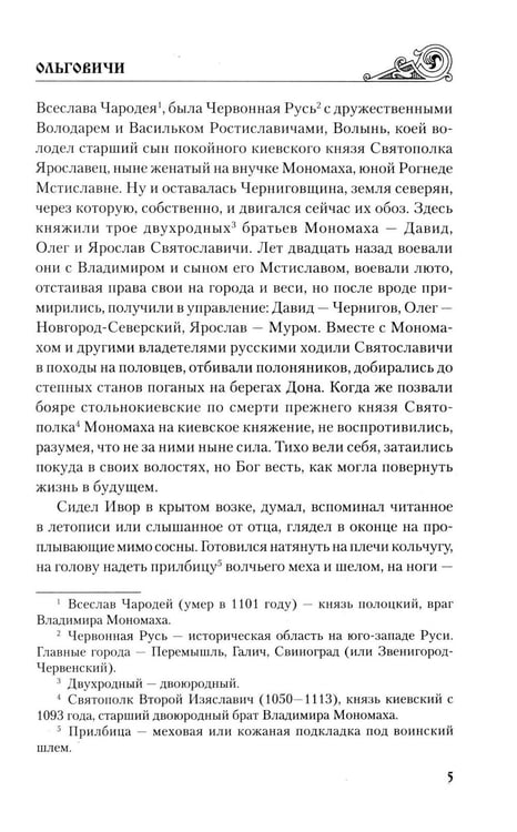 Дополнительное изображение книги «Ольговичи: роман»