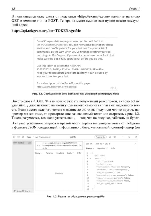 Дополнительное изображение книги «Разработка Telegram-ботов на Python с нуля»