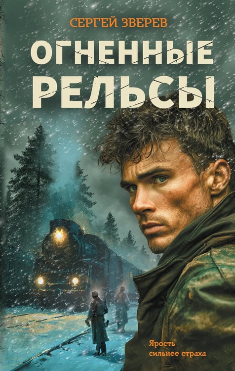 Обложка книги «Огненные рельсы» — Зверев Сергей Иванович, ISBN 9785042289590
