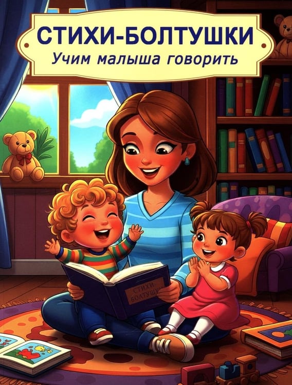 Дополнительное изображение книги «Стихи-болтушки. Учим малыша говорить»