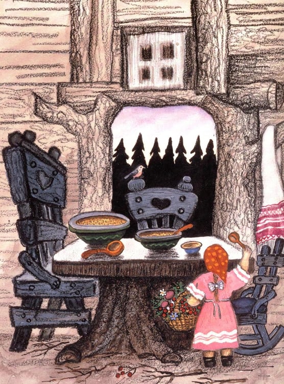 Дополнительное изображение книги «Три медведя: сказка»