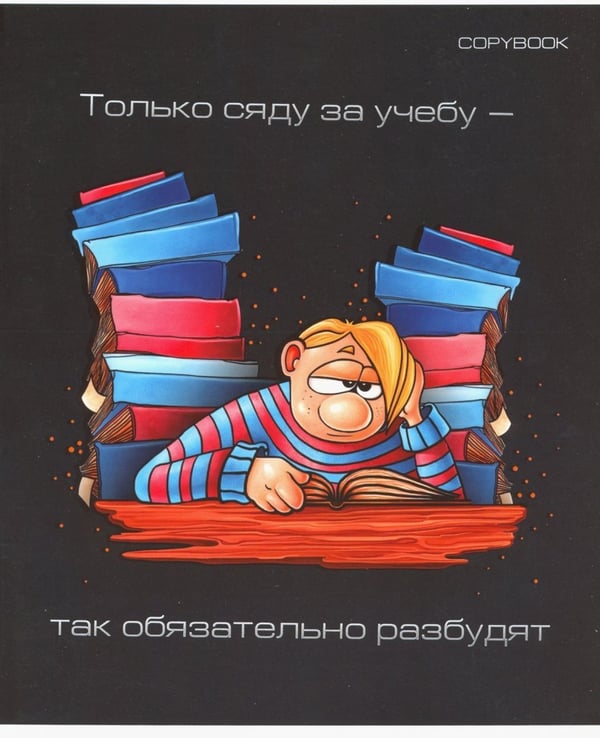 Дополнительное изображение книги «Тетрадь "Ученик" (48 листов, А5, клетка) (С0221-143)»