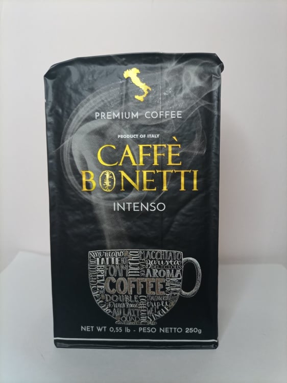 Обложка книги «Молотый кофе Bonetti Intenso 0,250 кг»