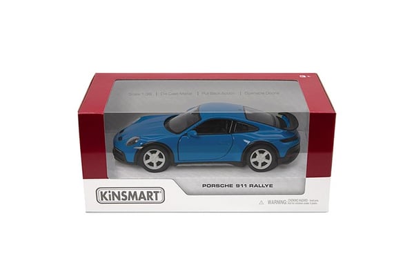 Обложка книги «KINSMART Porsche 911 Rallye, 1:36»