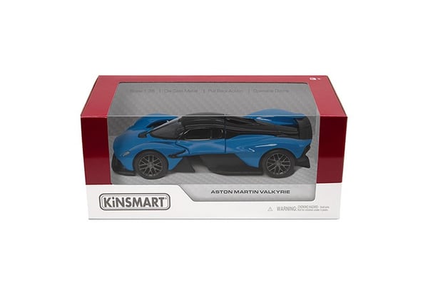 Обложка книги «KINSMART Aston Martin Valkyrie, 1:36»