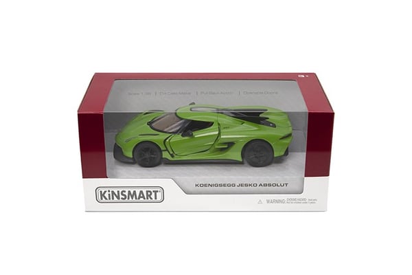 Обложка книги «KINSMART Koenigsegg Jesko Absolut, 1:36»