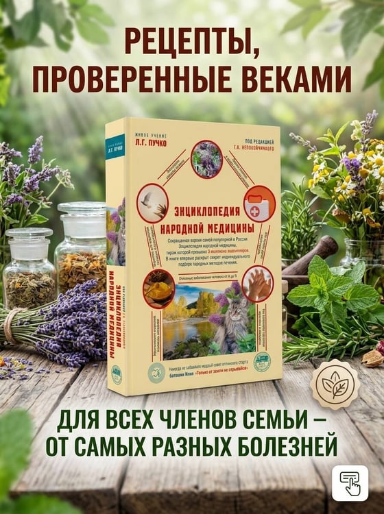 Дополнительное изображение книги «Энциклопедия народной медицины»