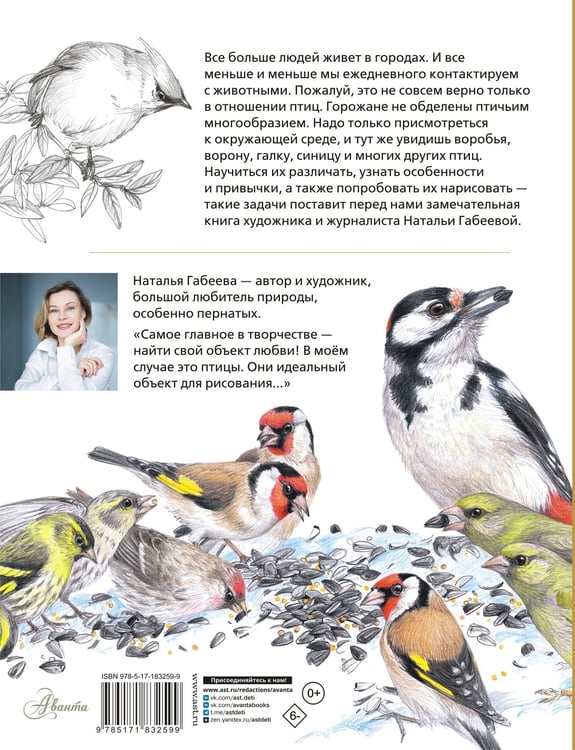 Дополнительное изображение книги «Птицы в городе. 25 историй в фактах и рисунках»