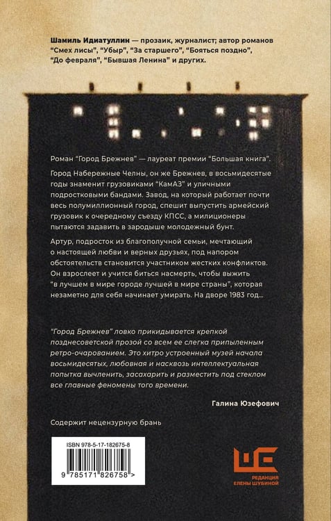 Дополнительное изображение книги «Город Брежнев»