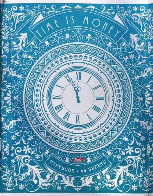 Обложка книги «Тетрадь общая Time, 48 листов, А5, клетка, в ассортименте»