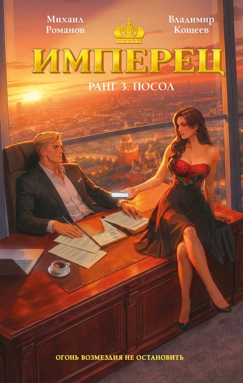 Обложка книги «Имперец. Ранг 3. Посол» — Романов Михаил;Кощеев Владимир, ISBN 9785042313615