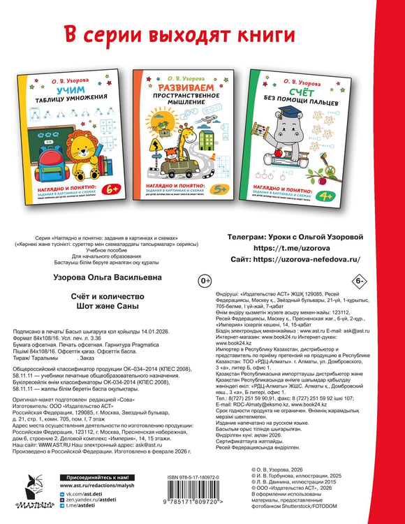 Дополнительное изображение книги «Счёт и количество»