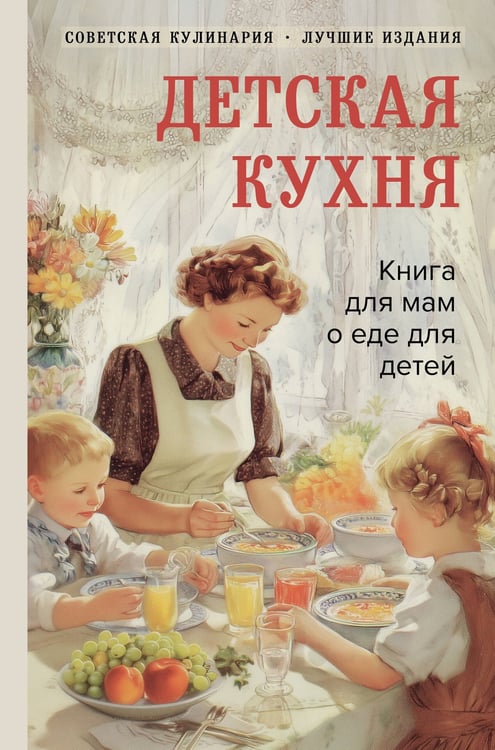 Обложка книги «Детская кухня. Книга для мам о еде для детей» — Киселева Вера Борисовна, ISBN 9785042297045