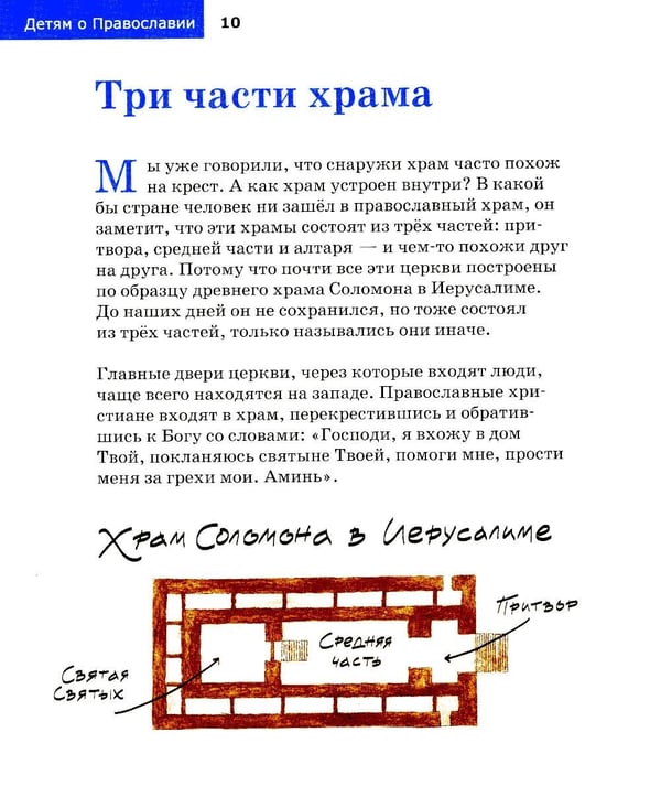 Дополнительное изображение книги «Детям о Православии. О храме»