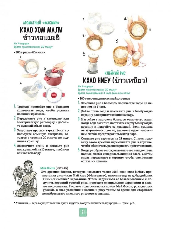 Дополнительное изображение книги «Тайская кухня в иллюстрациях. Рецепты и маленькие истории о тайской гастрономической культуре»