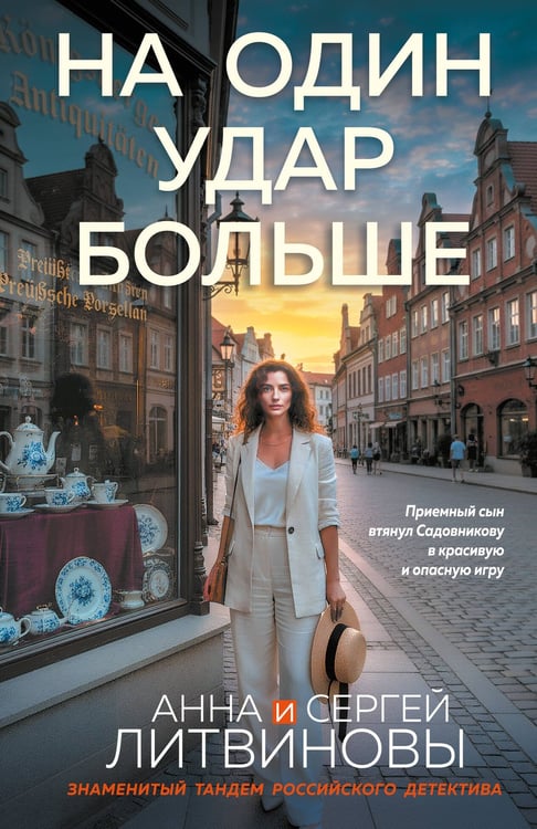 Обложка книги «На один удар больше» — Литвинова Анна Витальевна;Литвинов Сергей Витальевич, ISBN 9785042382918
