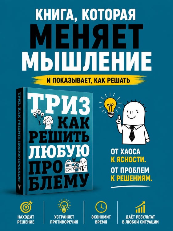Дополнительное изображение книги «ТРИЗ. Как решить любую проблему»