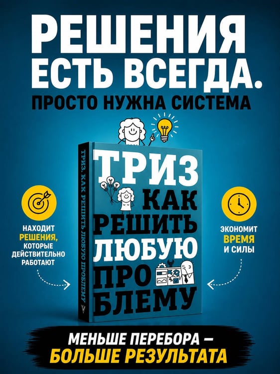 Дополнительное изображение книги «ТРИЗ. Как решить любую проблему»