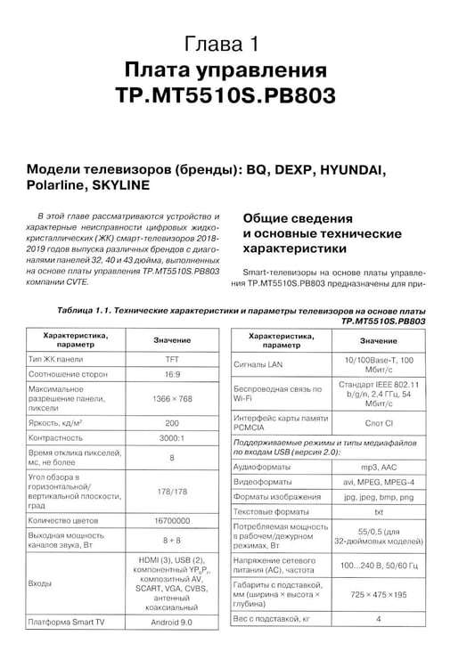 Дополнительное изображение книги «Ремонт № 167. "Умные" телевизоры Smart TV 2018-2021 гг. Диагностика и ремонт»
