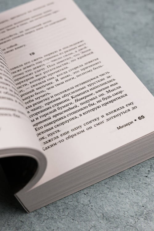 Дополнительное изображение книги «Мизери»