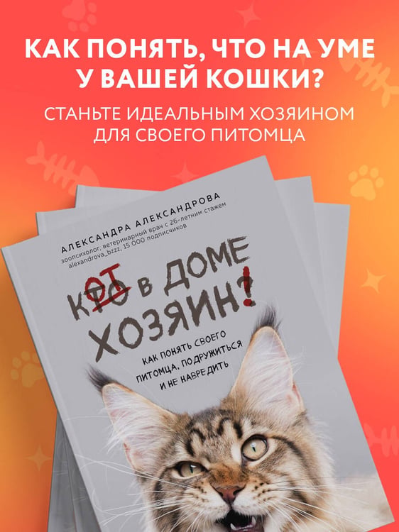 Дополнительное изображение книги «Кот в доме хозяин! Как понять своего питомца, подружиться и не навредить (новое оформление)»