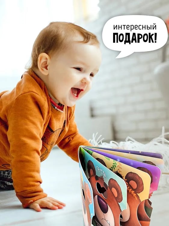 Дополнительное изображение книги «Книги с окошками и диском. Мишка ищет дом»