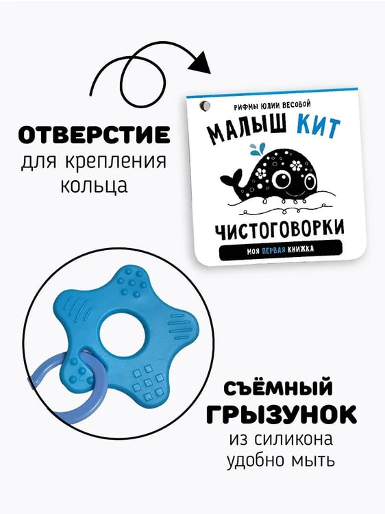 Дополнительное изображение книги «Книжка-малышка. Малыш Кит»