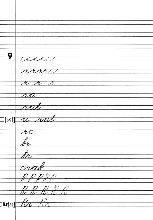 Дополнительное изображение книги «Английский для детей. Пропись-раскраска (комплект)»