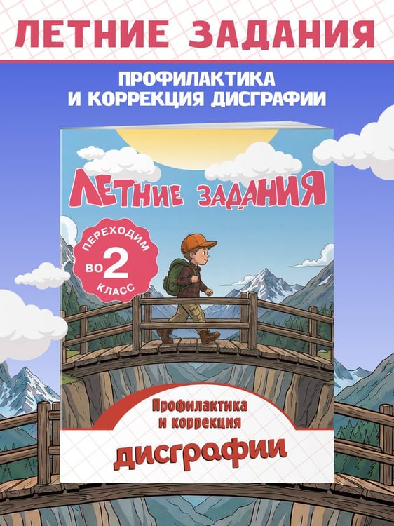 Дополнительное изображение книги «Летние задания. Профилактика и коррекция дисграфии. Переходим во 2-й класс»