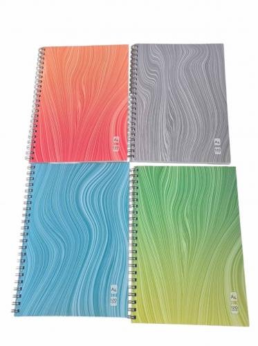 Обложка книги «Spirāļklade A4/120 rūt. 4 krāsas»