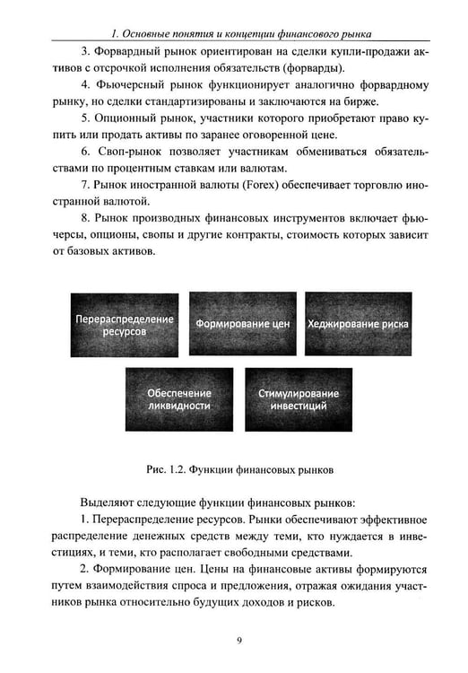 Дополнительное изображение книги «Теоретические основы финансового рынка: монография»